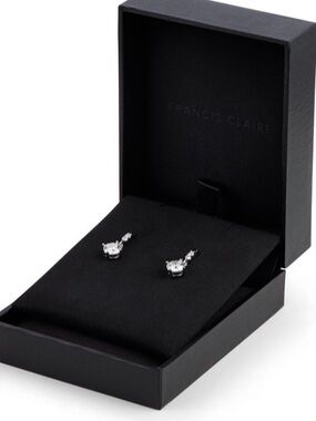 Moissanite Drop Earrings